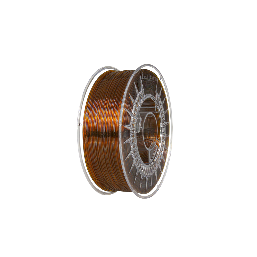 Devil Design PETG 1,75 mm — Amber Transparent