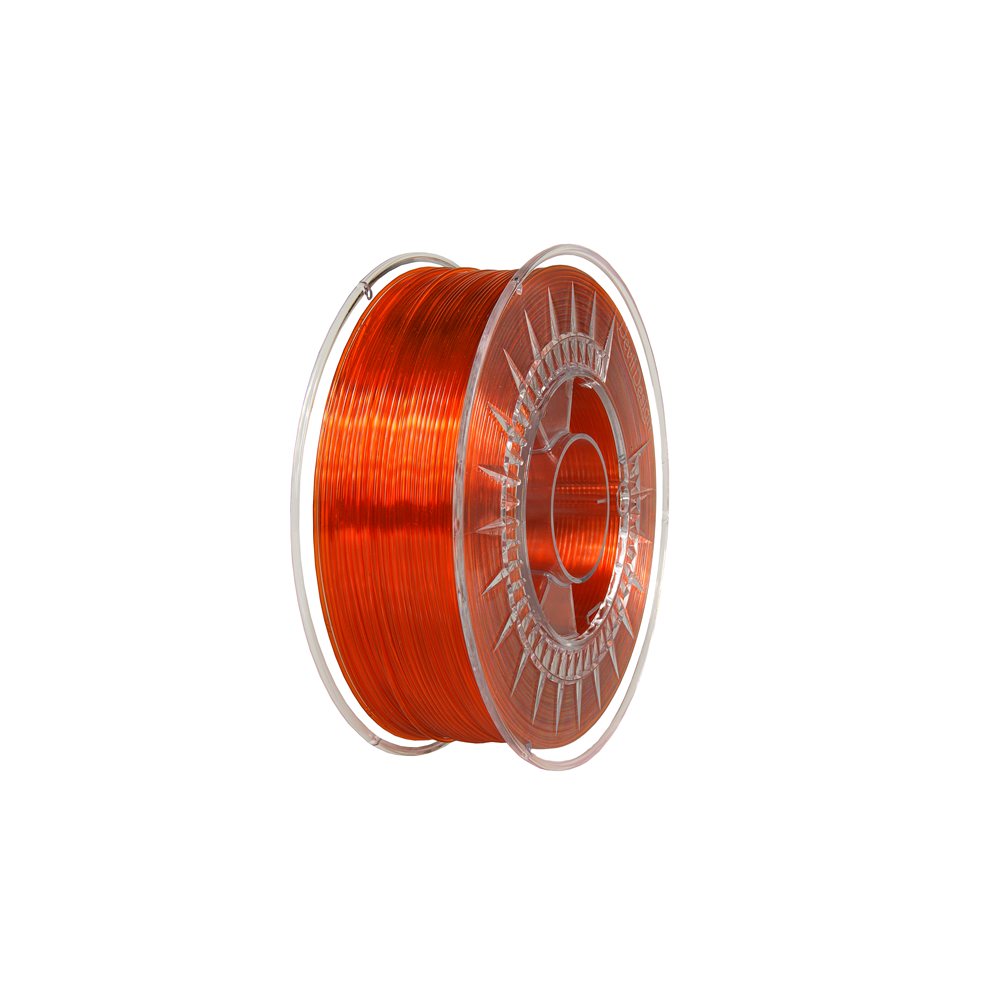 Devil Design PETG 1,75 mm — Bright Orange Transparent