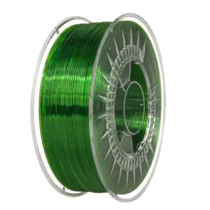 Filamento PET-G Devil Design 1.75 mm Transparente Verde 1 kg
